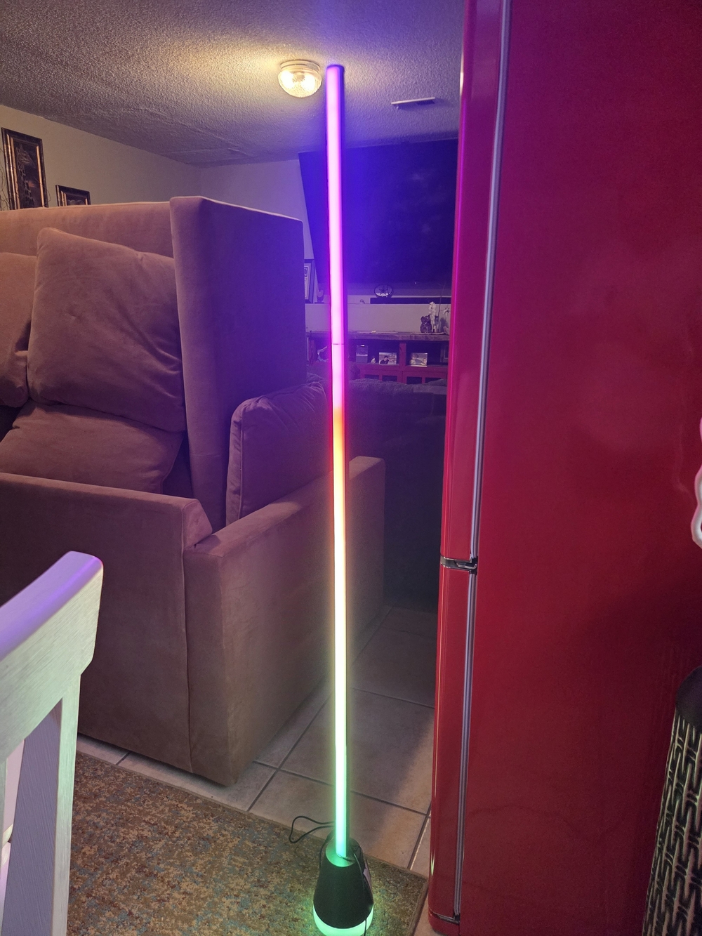 RGB LED Floor Lamp - Multicolor Ambient Light
